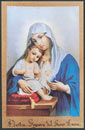 The Blessed Virgin, the last image St Gemma say in her short life.