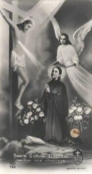 Holy Card of St. Gemma Galgani